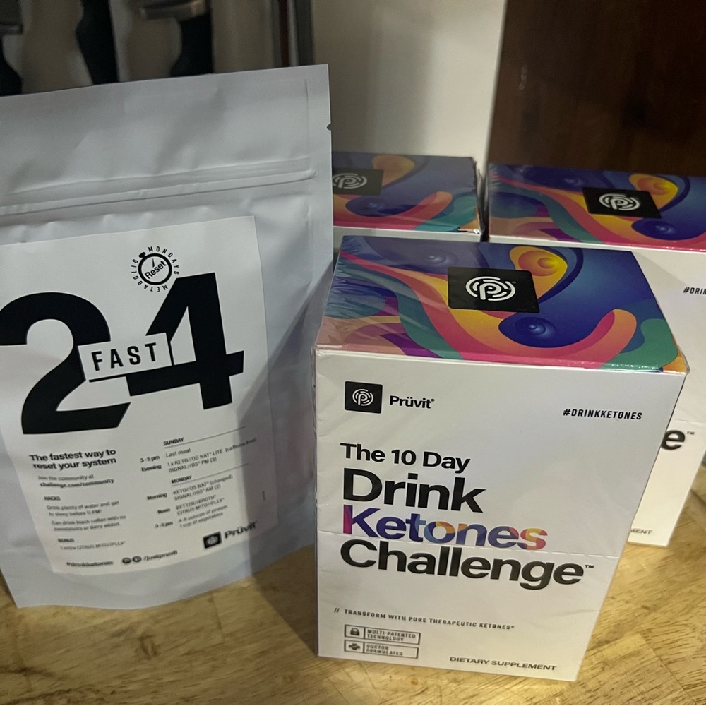 Pruvit Ketones Drink and 24 Fast!